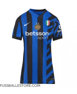 Günstige Inter Milan Heimtrikot Damen 2024-25 Kurzarm